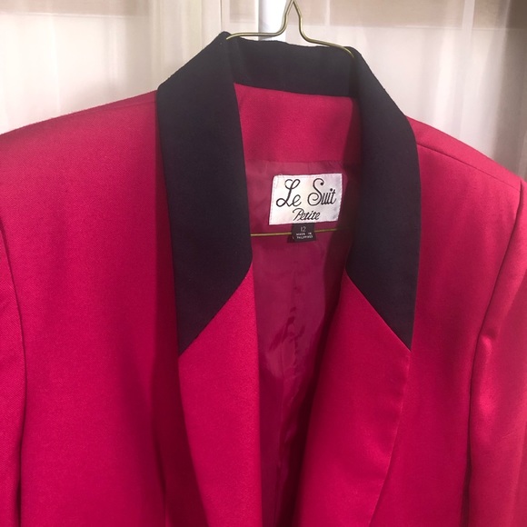 VINTAGE Two-toned Blazer Jacket - Picture 2 of 7